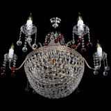 Люстра Елизавета №11 Венеция красная в Самаре