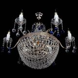 Люстра Елизавета №11 Венеция синяя в Самаре