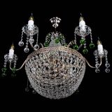 Люстра Елизавета №11 Венеция зеленая в Самаре