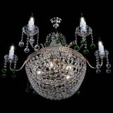 Люстра Елизавета №11 Венеция зеленая в Самаре