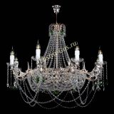 Люстра Елизавета №13 зеленая в Самаре