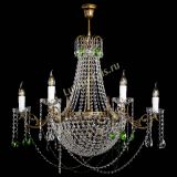 Люстра Елизавета малая №9 под бронзу Зеленая в Самаре