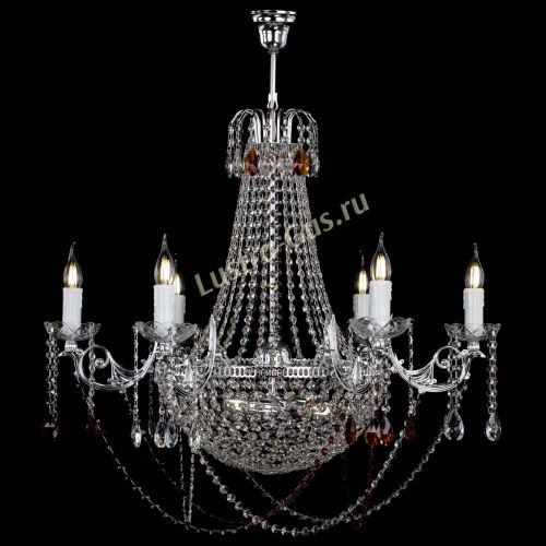 Люстра Елизавета малая №9 чайная в Самаре Гусь Хрустальный