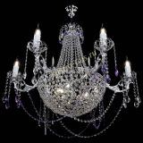 Люстра Елизавета малая №9 фиолетовая в Самаре