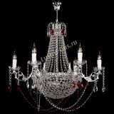 Люстра Елизавета малая №9 красная в Самаре