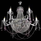 Люстра Елизавета малая №9 розовая в Самаре