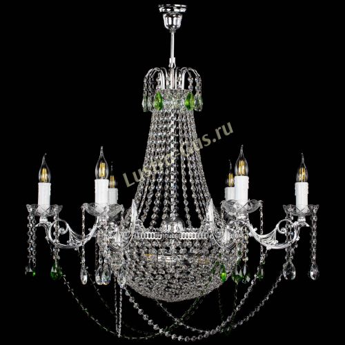 Люстра Елизавета малая №9 зеленая в Самаре Люстра Елизавета малая №9 зеленая в Самаре