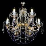 Люстра Елизавета малая Фиолетовая (рожки - металл) в Самаре