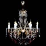 Люстра Елизавета малая Красная (рожки - металл) в Самаре