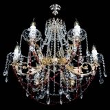 Люстра Елизавета малая Красная (рожки - металл) в Самаре