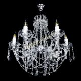 Люстра Елизавета малая в серебре (рожки - металл) в Самаре