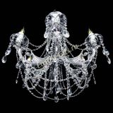 Люстра Елизавета малая в серебре (рожки - металл) в Самаре