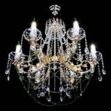 Люстра Елизавета малая Зеленая (рожки - металл) в Самаре Люстра Елизавета малая Зеленая (рожки - металл) в Самаре