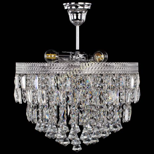 Люстра Флоренция №3 пластинка конус в Самаре Гусь Хрустальный