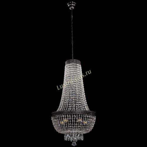 Люстра Флоренция №5 Купол черная удлиненная в Самаре Гусь Хрустальный