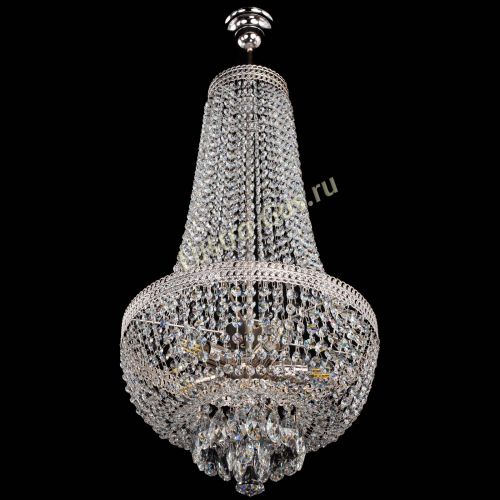Люстра Флоренция №5 Купол длинный с подвесом в Самаре Гусь Хрустальный