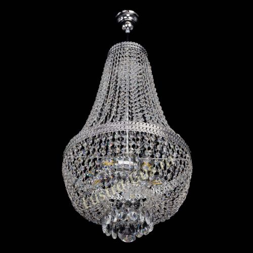 Люстра Флоренция №5 Купол длинный с подвесом в Самаре Гусь Хрустальный
