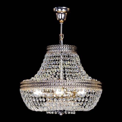 Люстра Флоренция №5 Купол с подвесом в Самаре Гусь Хрустальный