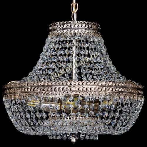 Люстра Флоренция №5 Купол с подвесом в Самаре Гусь Хрустальный