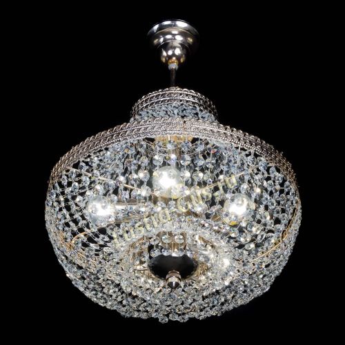 Люстра Флоренция №5 Купол с подвесом в Самаре Гусь Хрустальный