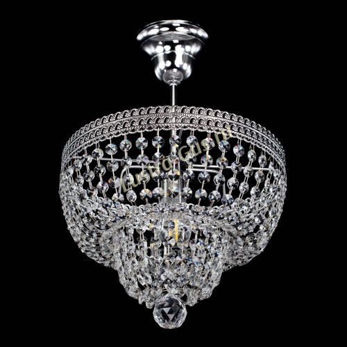 Люстра Каскад Флоренция №1 малая в Самаре Гусь Хрустальный