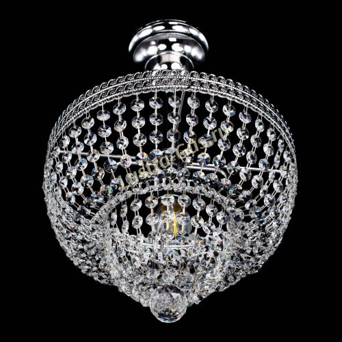 Люстра Каскад Флоренция №1 малая в Самаре Гусь Хрустальный