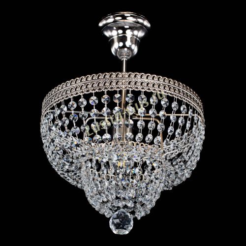 Люстра Каскад Флоренция №1 малая в Самаре Гусь Хрустальный