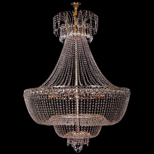 Люстра Капель №2 большая в Самаре Гусь Хрустальный