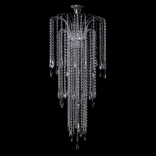 Люстра Каскад №18 с подвесом в Самаре Гусь Хрустальный