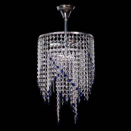 Люстра Валенсия классика №8 синяя в Самаре Гусь Хрустальный