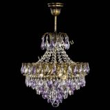 Люстра Грация с подвесом под бронзу Фиолетовая в Самаре