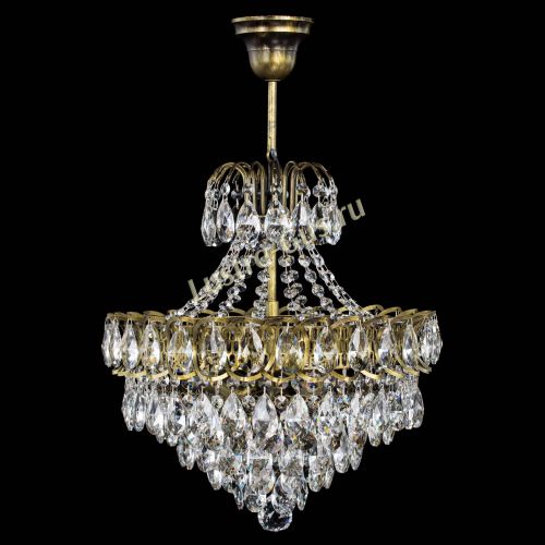 Люстра Грация с подвесом под бронзу в Самаре Гусь Хрустальный