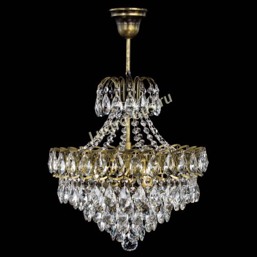 Люстра Грация с подвесом под бронзу в Самаре Гусь Хрустальный