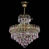 Люстра Грация с подвесом под бронзу Розовая в Самаре