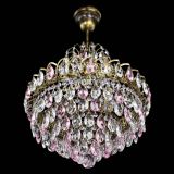 Люстра Грация с подвесом под бронзу Розовая в Самаре