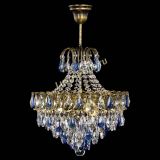 Люстра Грация с подвесом под бронзу Синяя в Самаре