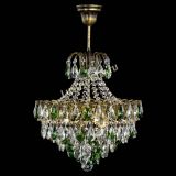 Люстра Грация с подвесом под бронзу Зеленая в Самаре