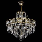 Люстра Грация №5 с подвесом под бронзу Черная в Самаре