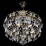 Люстра Грация №5 с подвесом под бронзу Черная в Самаре