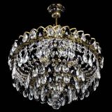 Люстра Грация №5 с подвесом под бронзу Черная в Самаре