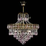 Люстра Грация №5 с подвесом под бронзу Розовая в Самаре