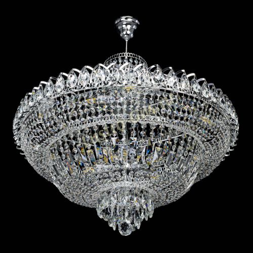Люстра Хрустальный Каскад №11 с подвесом в Самаре Гусь Хрустальный