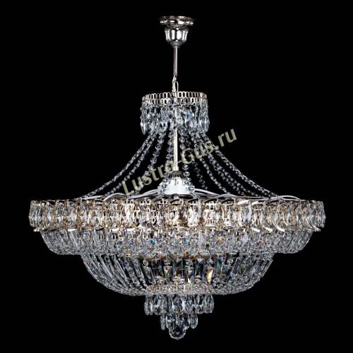 Люстра Хрустальный Каскад №11 с подвесом в Самаре Гусь Хрустальный