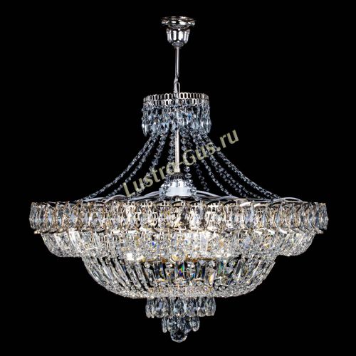 Люстра Хрустальный Каскад №11 с подвесом в Самаре Гусь Хрустальный