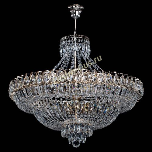 Люстра Хрустальный Каскад №11 с подвесом в Самаре Гусь Хрустальный