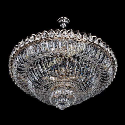 Люстра Хрустальный Каскад №11 с подвесом в Самаре Гусь Хрустальный