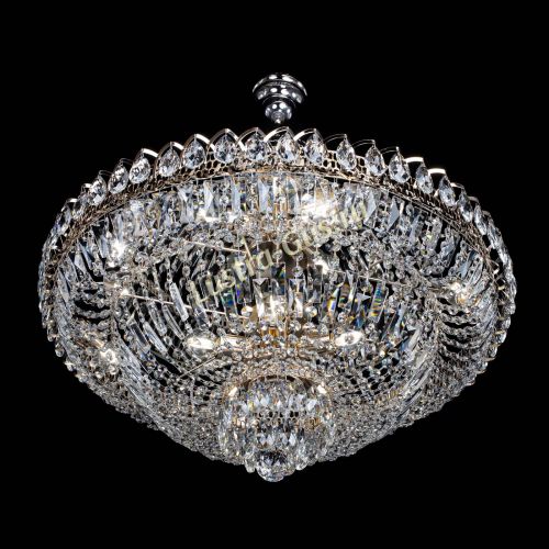 Люстра Хрустальный Каскад №11 с подвесом в Самаре Гусь Хрустальный