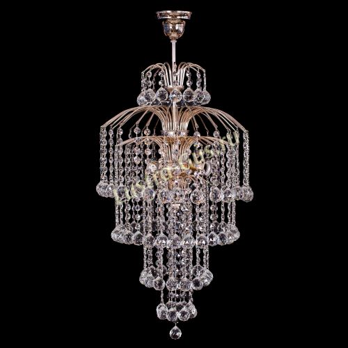 Люстра Хрустальные Брызги Каскад в Самаре Гусь Хрустальный