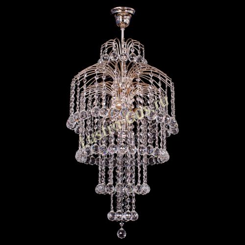 Люстра Хрустальные Брызги Каскад в Самаре Гусь Хрустальный