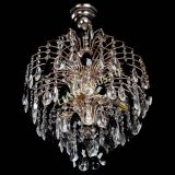 Люстра Хрустальные брызги с подвесом журавлик черный в Самаре